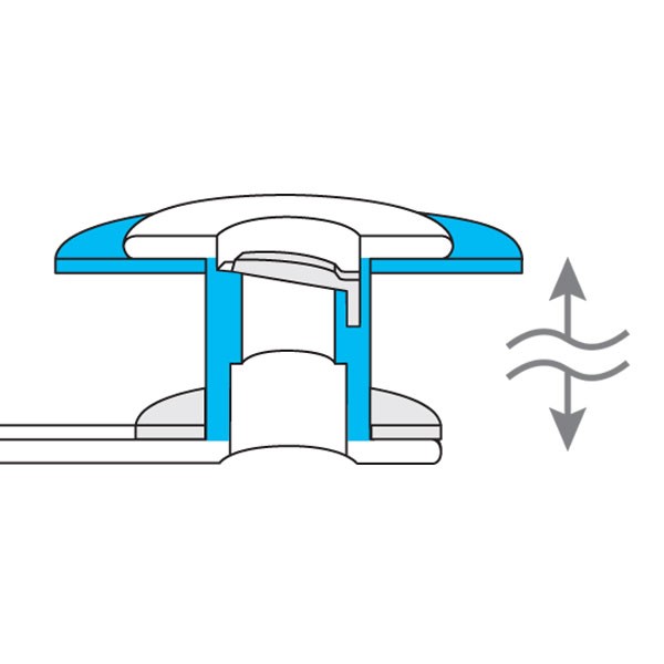 Large Esophageal Flange / Special Length - cutaway