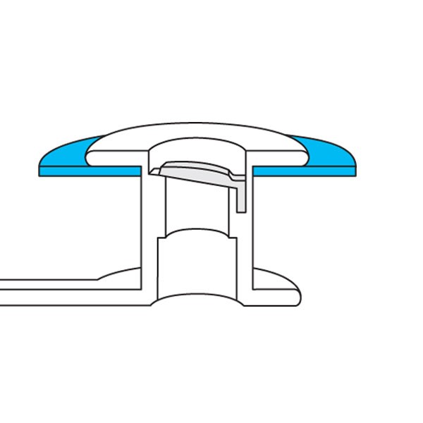 Large Esophageal Flange - cutaway